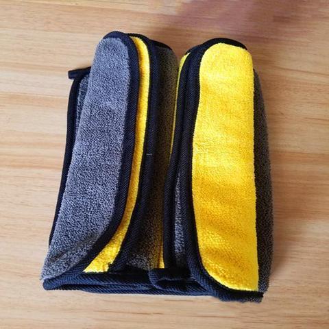 Dual-Color Microfiber Car Wash Towel – Double-Sided
