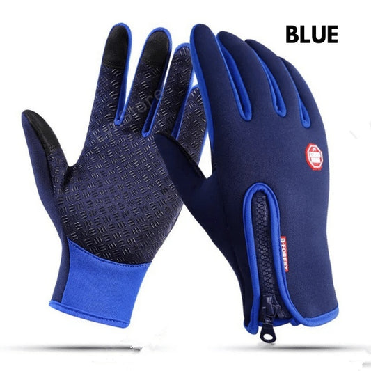 Waterproof Winter Touchscreen Motorcycle Gloves with Fleece