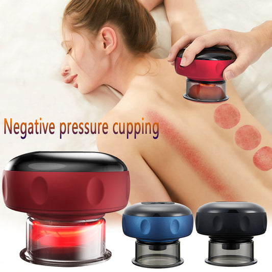 Electric Vacuum Cupping Massager Body Gua Sha Slimming