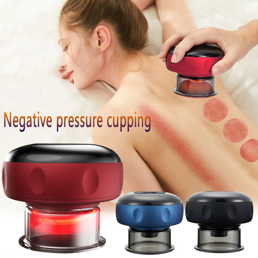 Electric Vacuum Cupping Massager Body Gua Sha Slimming