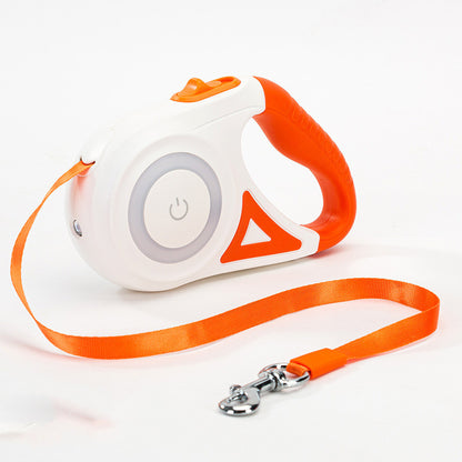 Automatic Retractable Dog Leash with Collar for Small & Medium Dogs
