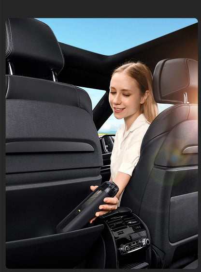 Cordless 5000Pa Car Vacuum – Mini Handheld Cleaner