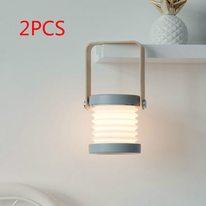 Touch Control Foldable LED Night Lamp  USB Rechargeable & Dimmable
