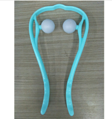 Manual Six-Wheel Neck Massager Roller for Pain & Stress Relief