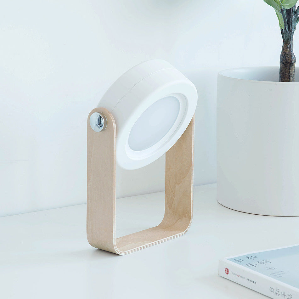 Touch Control Foldable LED Night Lamp  USB Rechargeable & Dimmable