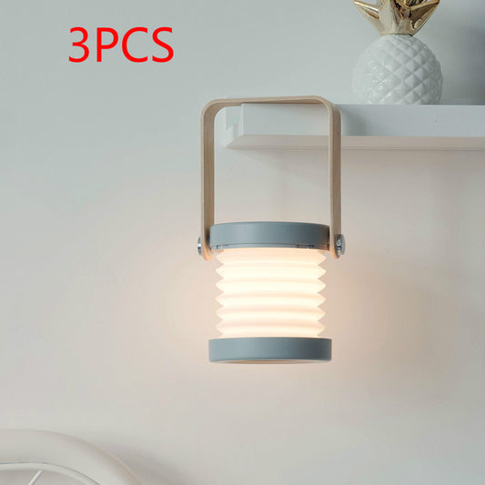 Touch Control Foldable LED Night Lamp  USB Rechargeable & Dimmable
