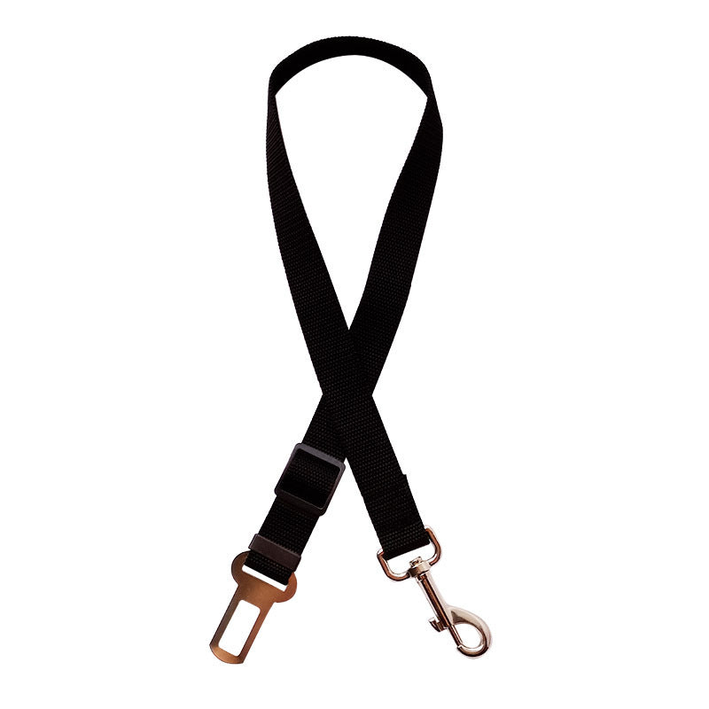 Adjustable Dog & Cat Car Seat Belt – Pet Safety Harness Lead Clip