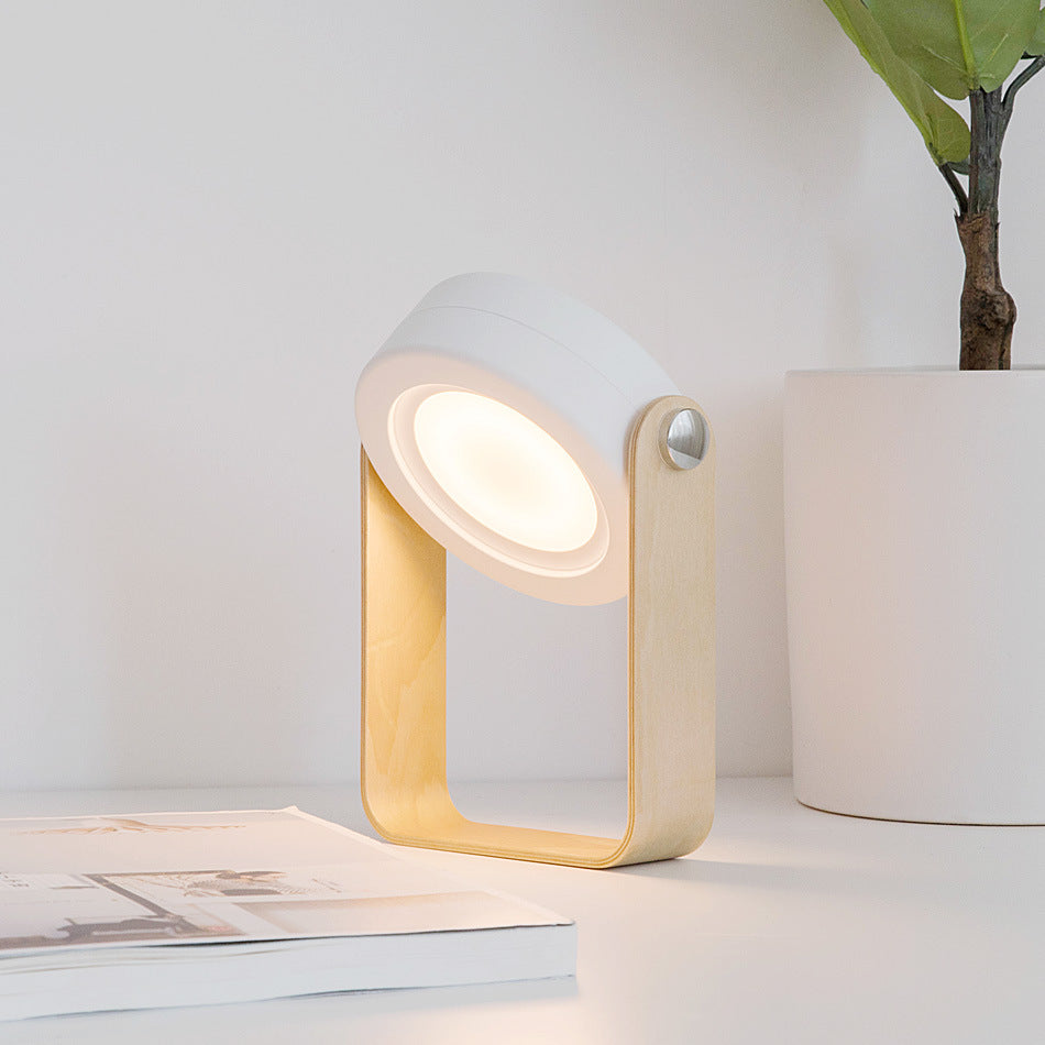 Touch Control Foldable LED Night Lamp  USB Rechargeable & Dimmable