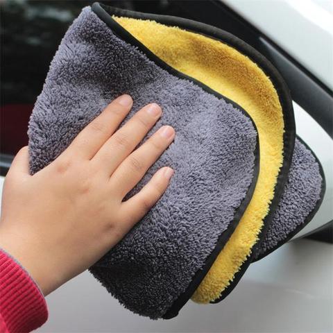 Dual-Color Microfiber Car Wash Towel – Double-Sided