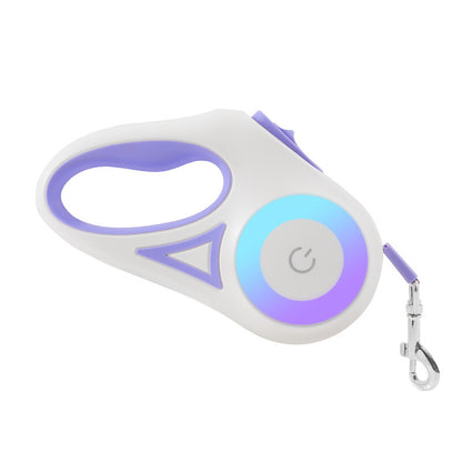 Automatic Retractable Dog Leash with Collar for Small & Medium Dogs