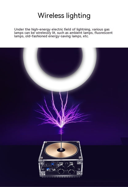 Bluetooth Music Tesla Coil  Hand Touch Lightning Toy