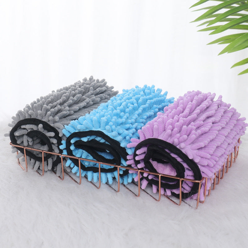 Quick Dry Microfiber Pet Bath Towel for Dogs & Cats Super Absorbent
