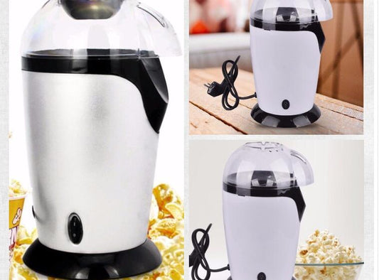 Hot Air Popcorn Maker Oil-Free, Fast & Healthy Popcorn at Home