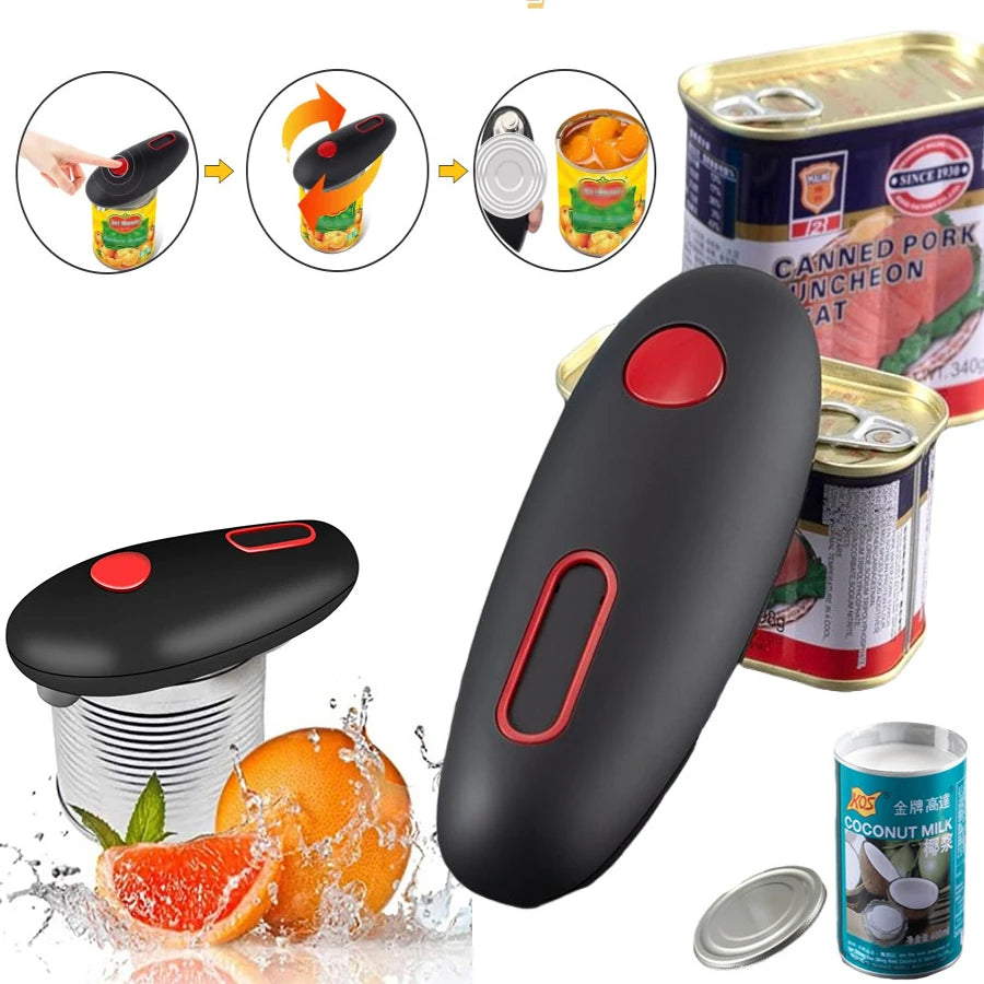 Electric Can Opener One Touch Automatic Tool