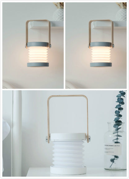 Touch Control Foldable LED Night Lamp  USB Rechargeable & Dimmable