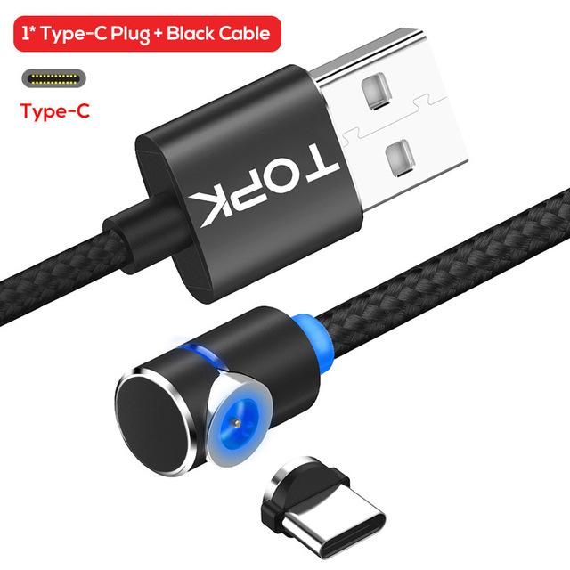 360° Magnetic USB Charging Cable Fast & Secure