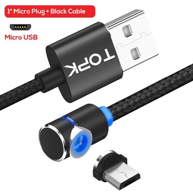 360° Magnetic USB Charging Cable Fast & Secure