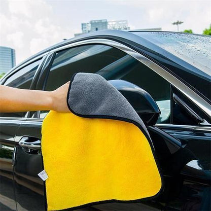 Dual-Color Microfiber Car Wash Towel – Double-Sided