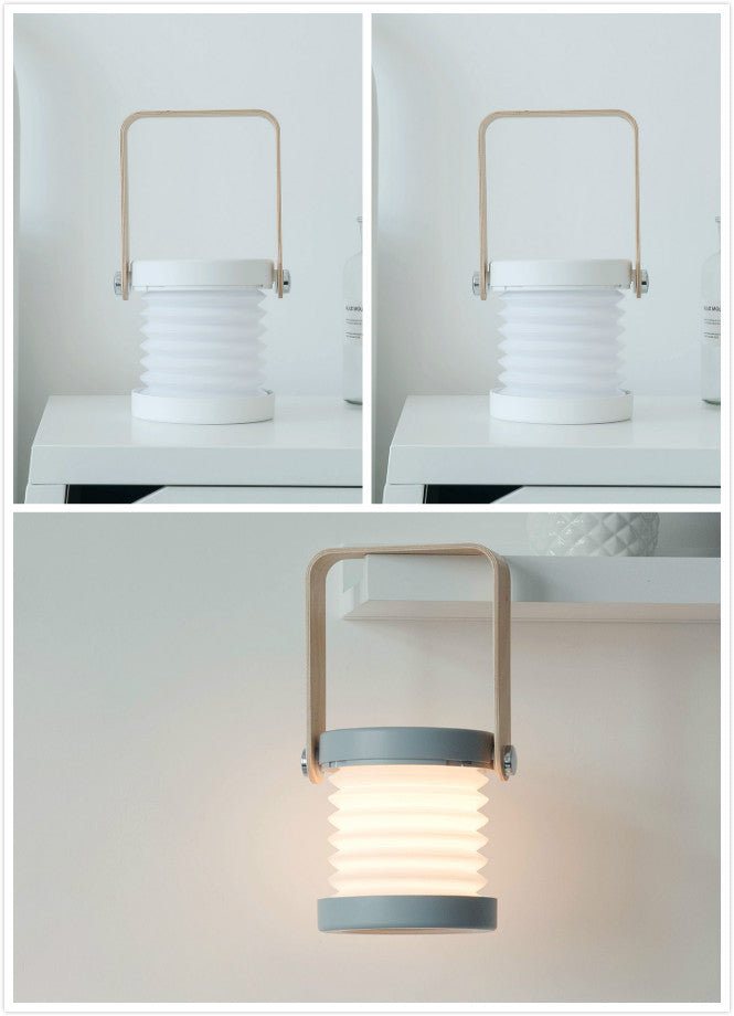 Touch Control Foldable LED Night Lamp  USB Rechargeable & Dimmable