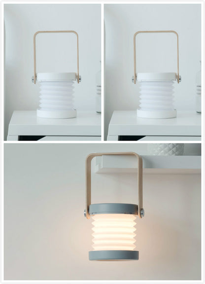 Touch Control Foldable LED Night Lamp  USB Rechargeable & Dimmable