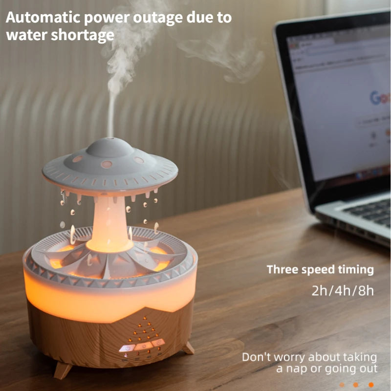 Raindrop Air Humidifier Aroma Diffuser