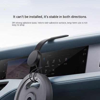 15W Magnetic Wireless Car Phone Holder  Bendable Dash Mount