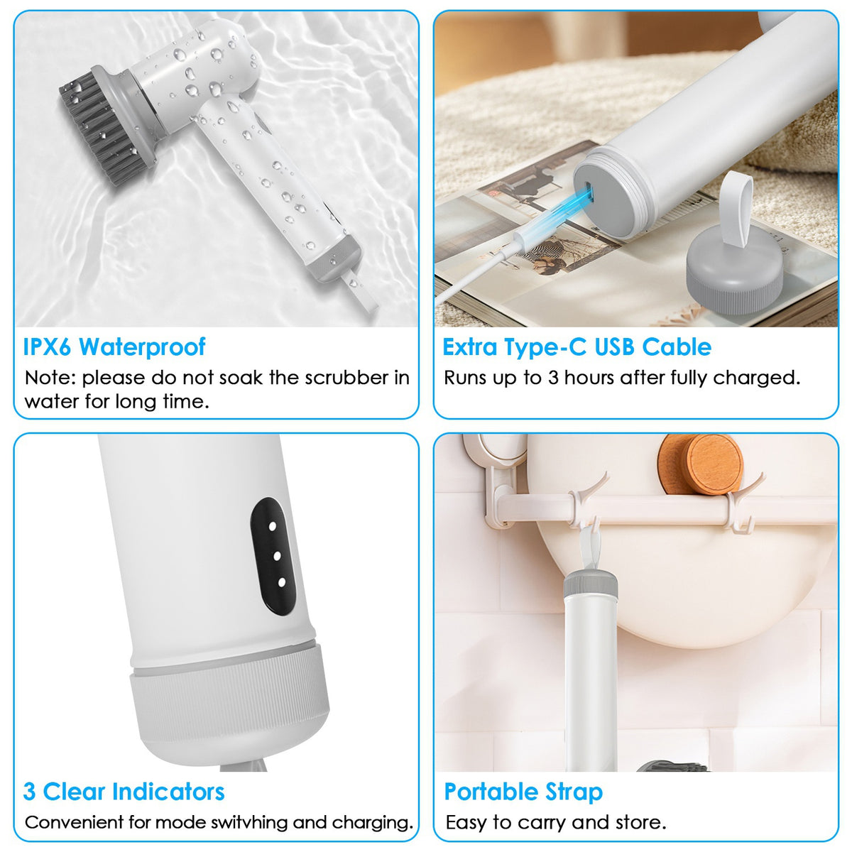 Electric Spin Cleaning Brush