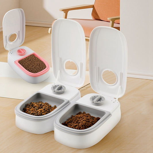 Smart Automatic Pet Food Dispenser for Cats & Dogs with Timer