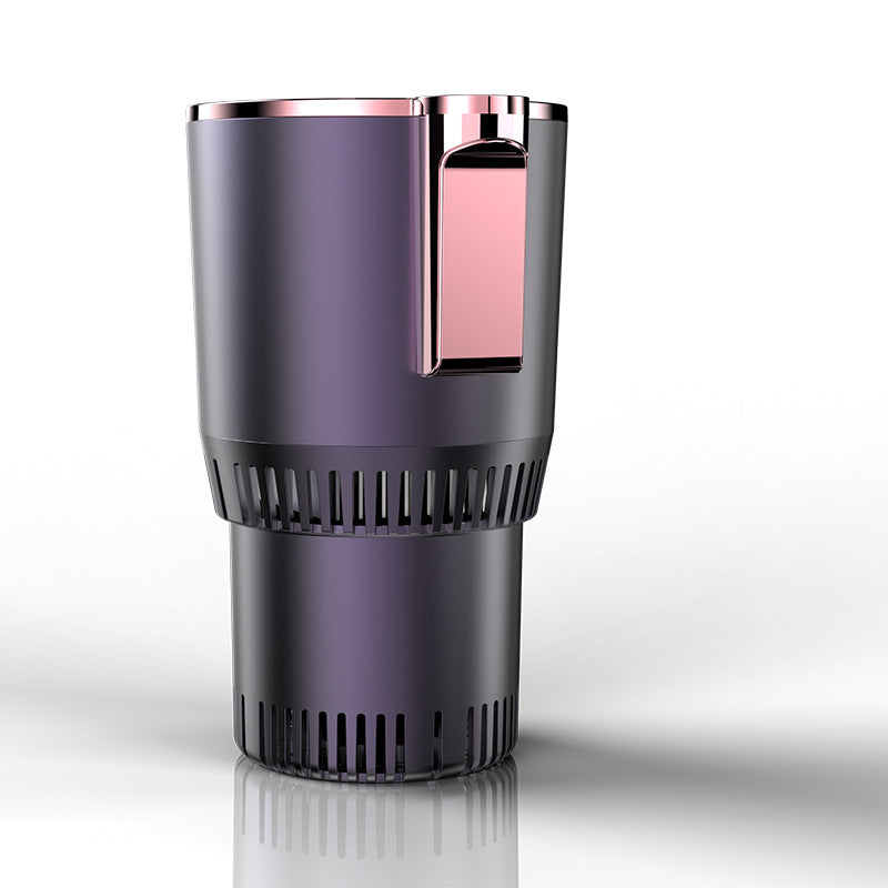 2-in-1 12V Car Heating & Cooling Cup Holder – Digital Temperature Display