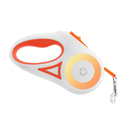 Automatic Retractable Dog Leash with Collar for Small & Medium Dogs