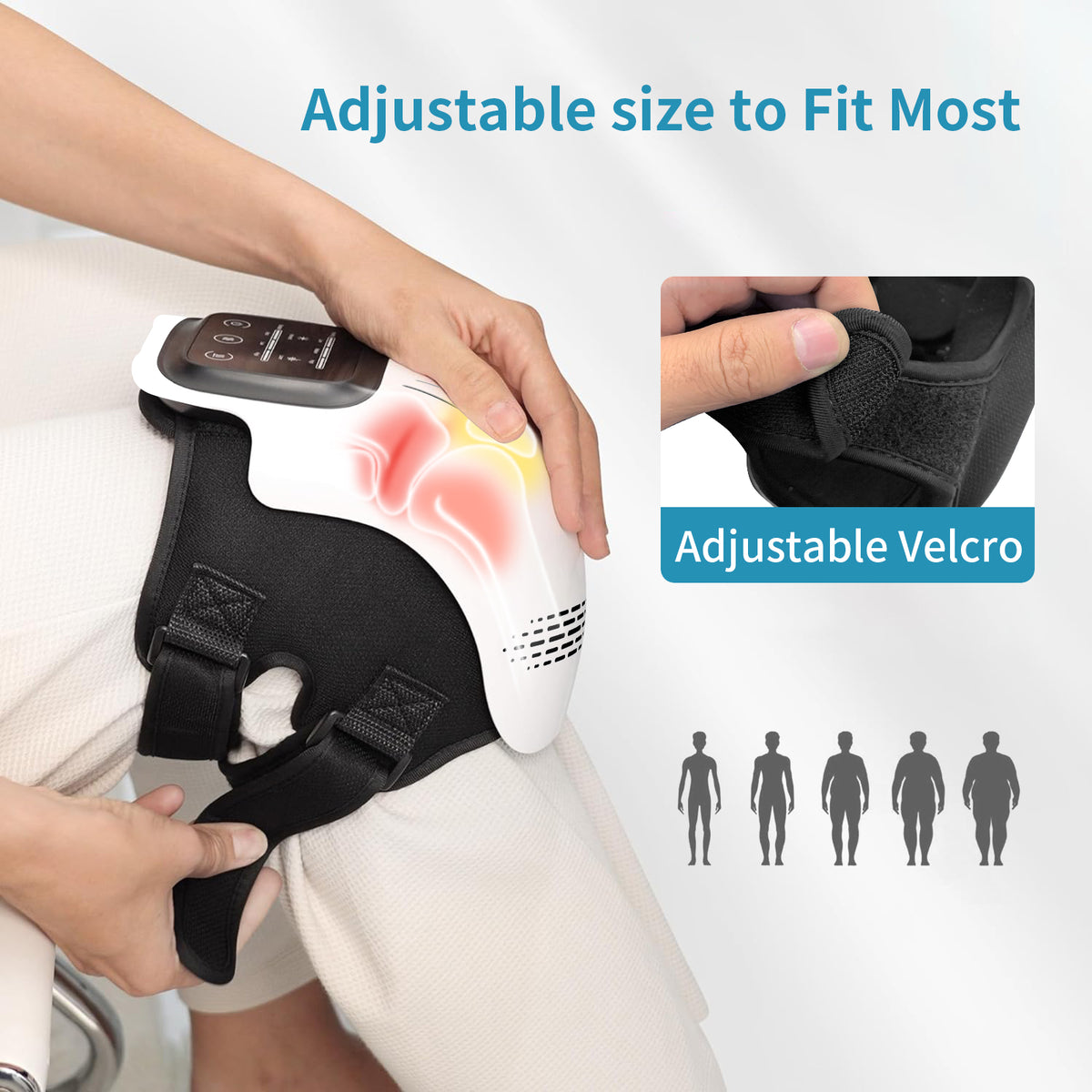 Intelligent Electric Knee Massager with Heating & Vibration
