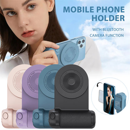 3-in-1 Magnetic Camera & Phone Grip Handle Bracket