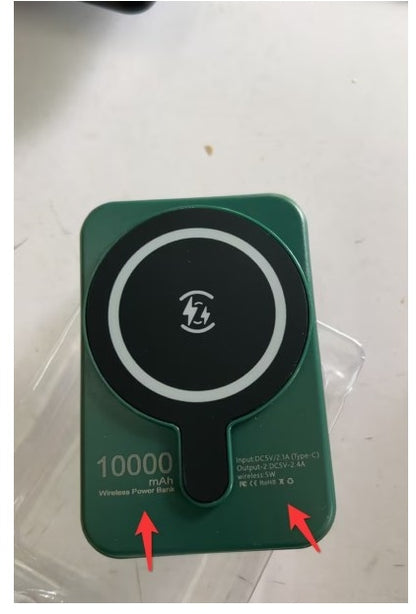 Mini Magnetic Wireless Charger – 5000mAh Portable Power Bank