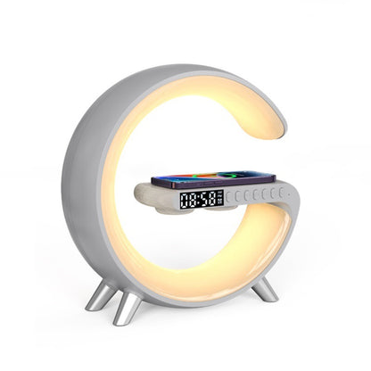 G-Shaped Smart Lamp with Bluetooth Speaker & Wireless Charging