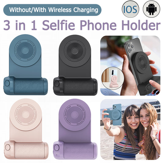 3-in-1 Magnetic Camera & Phone Grip Handle Bracket