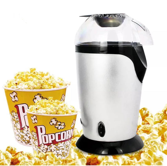 Hot Air Popcorn Maker Oil-Free, Fast & Healthy Popcorn at Home