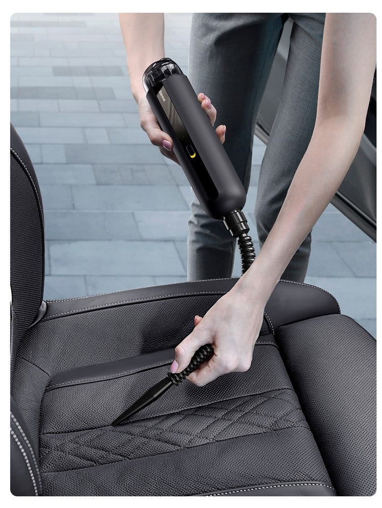 Cordless 5000Pa Car Vacuum – Mini Handheld Cleaner