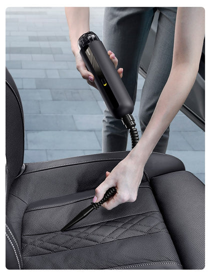 Cordless 5000Pa Car Vacuum – Mini Handheld Cleaner