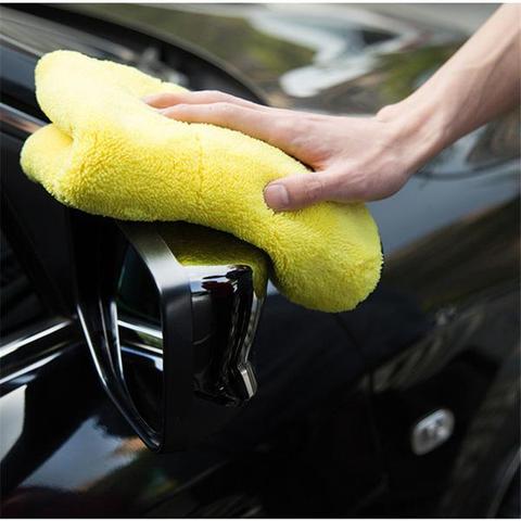 Dual-Color Microfiber Car Wash Towel – Double-Sided