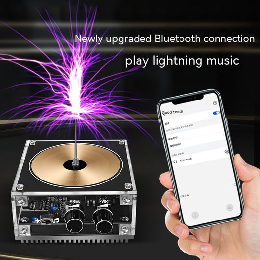 Bluetooth Music Tesla Coil  Hand Touch Lightning Toy