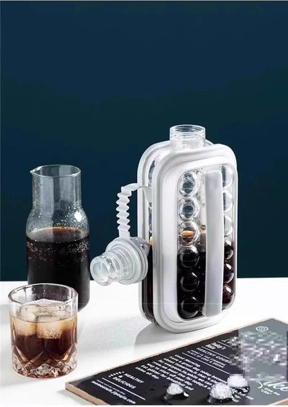 Portable Quick Release Ice Ball Cold Kettle 2-in-1 Summer Kitchen Gadgets