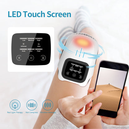 Intelligent Electric Knee Massager with Heating & Vibration