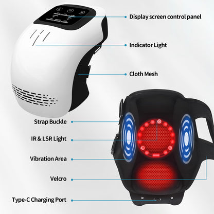 Intelligent Electric Knee Massager with Heating & Vibration