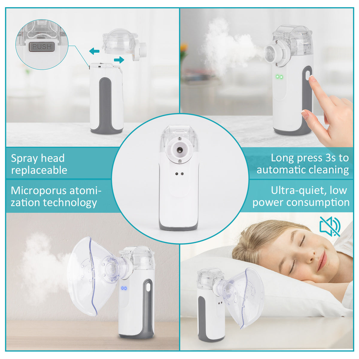 Portable Handheld Nebulizer