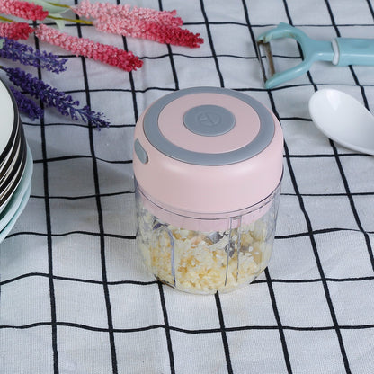 Mini Electric Garlic & Food Chopper  Cordless & Rechargeable