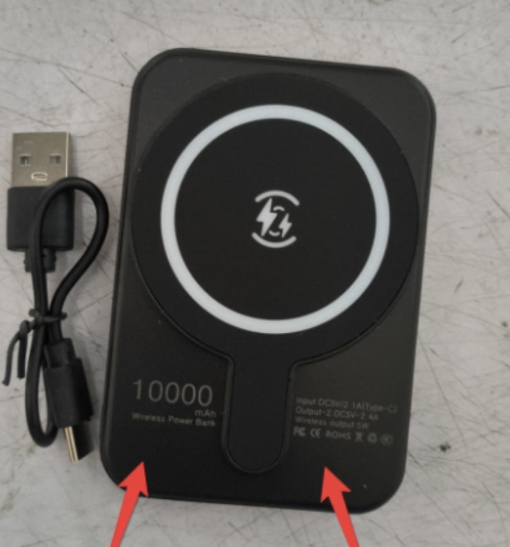 Mini Magnetic Wireless Charger – 5000mAh Portable Power Bank