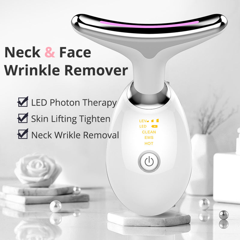 EMS Neck Lifting & Tightening Massager – Microcurrent Wrinkle Remover