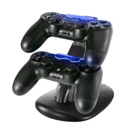 Dual Charging Dock Station for PS4 Controllers with LED Indicator