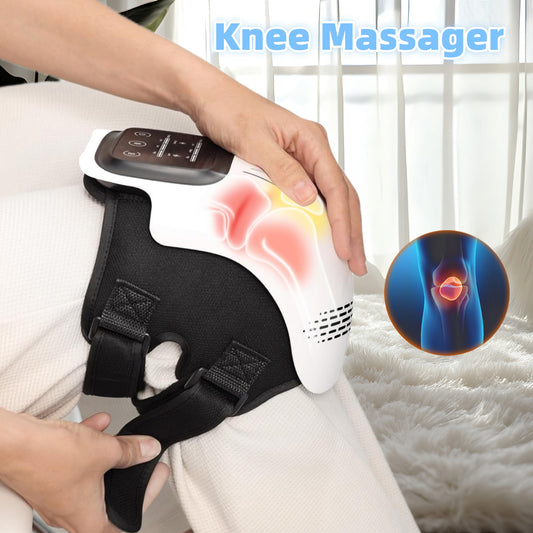Intelligent Electric Knee Massager with Heating & Vibration
