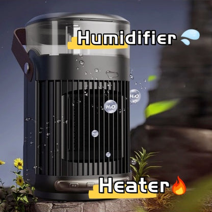 2-in-1 Room Heater with Humidifier Portable Warm Air